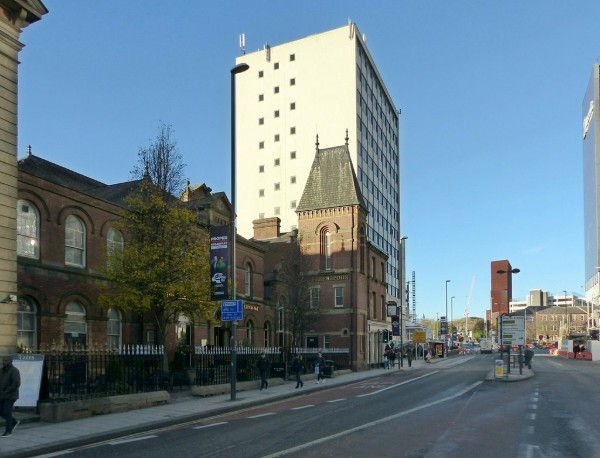 Photo of former Leeds Polytechnic Buildings