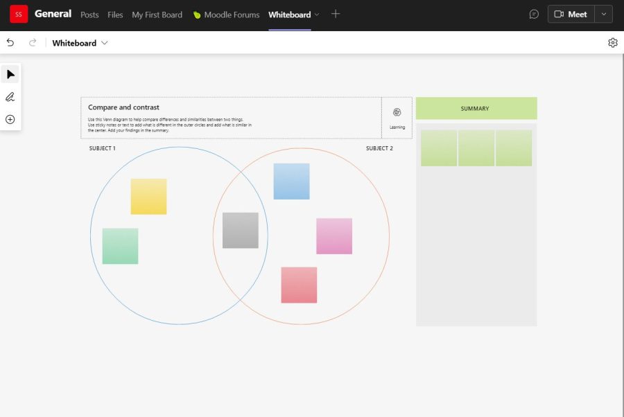 Using Microsoft Whiteboard in Teams – LCC Teaching Hub