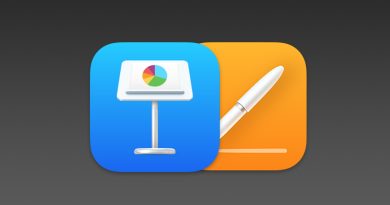Icons for Keynote and Pages