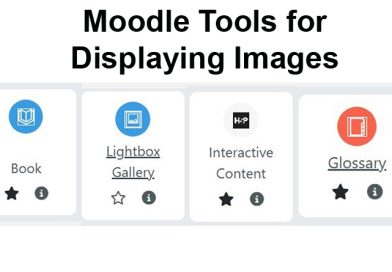 Moodle Tools for Displaying Images